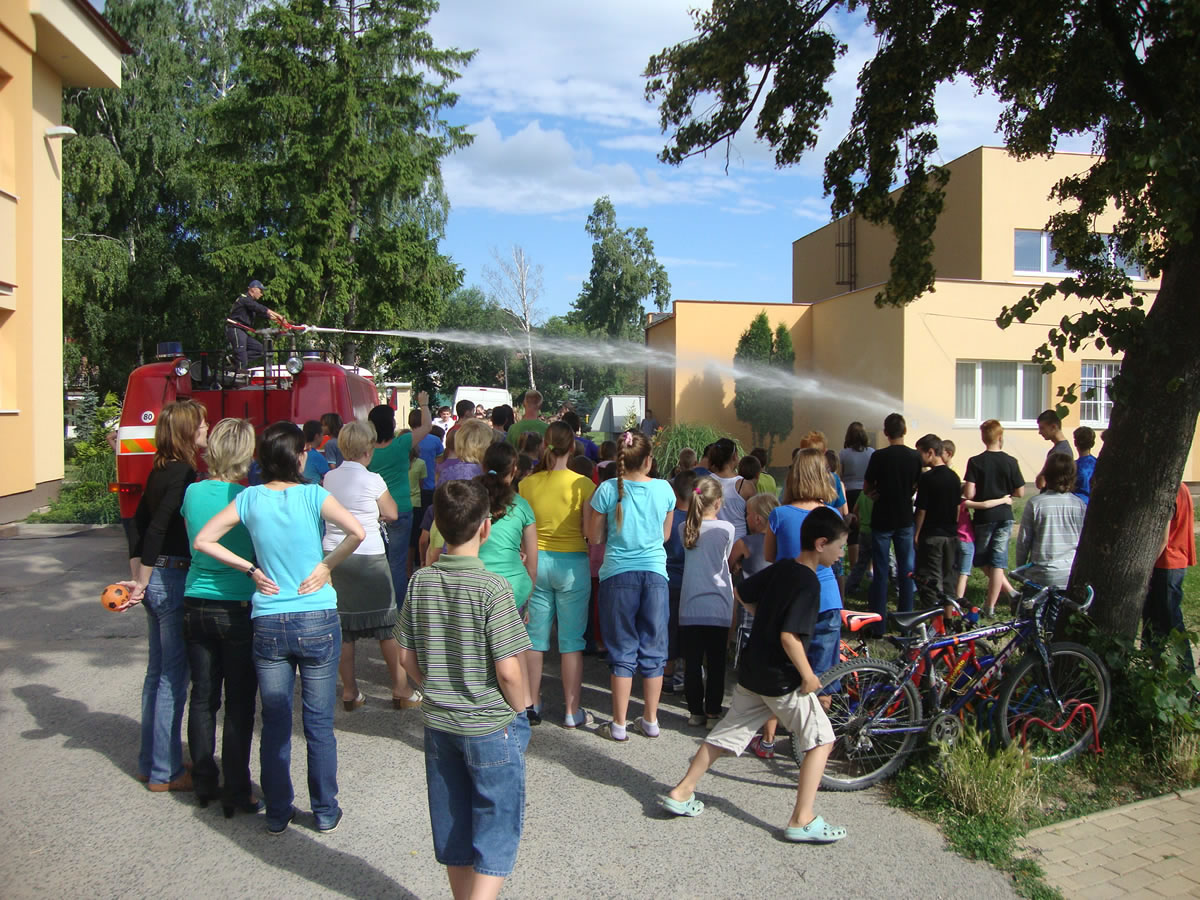 Cvičný požiarny poplach ZŠ