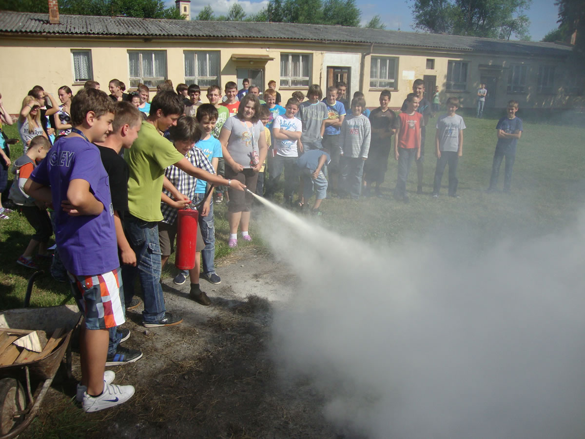 Cvičný požiarny poplach ZŠ