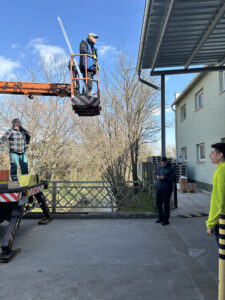 elektroinštalačné práce vo výške a nad voľnou hĺbkou