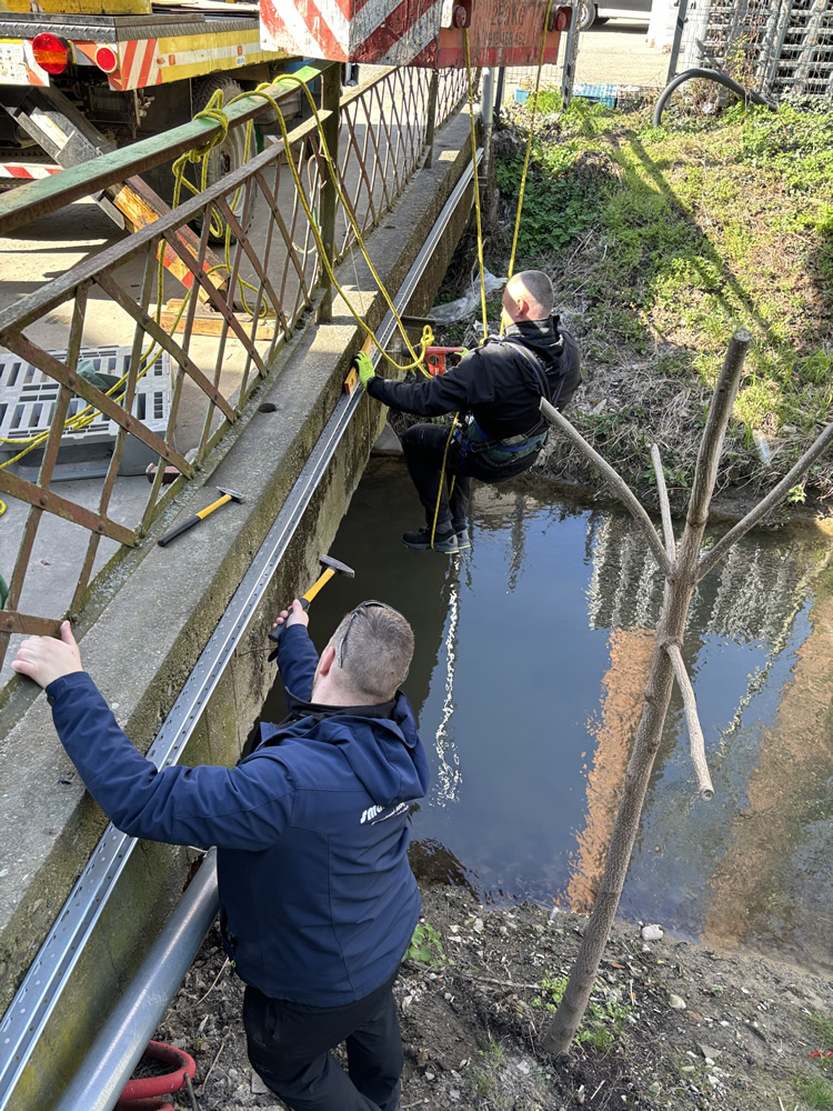 elektroinštalačné práce vo výške a nad voľnou hĺbkou